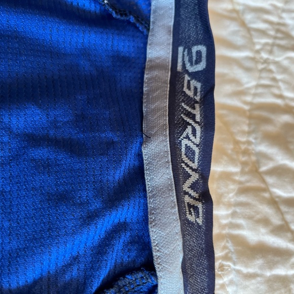 Men’s under Armour T-shirt, mid length sleeve size extra large blue baseball - Picture 4 of 7